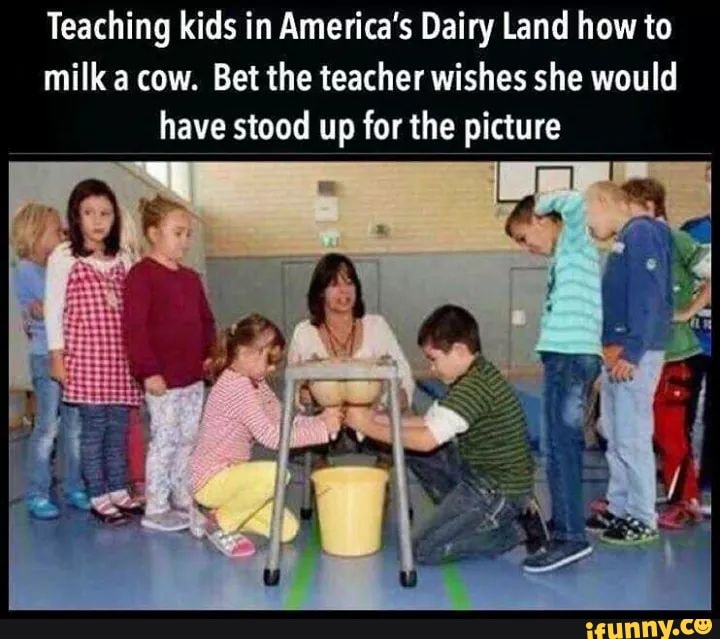 Teaching kids in America's Dairy Land how to milk a cow