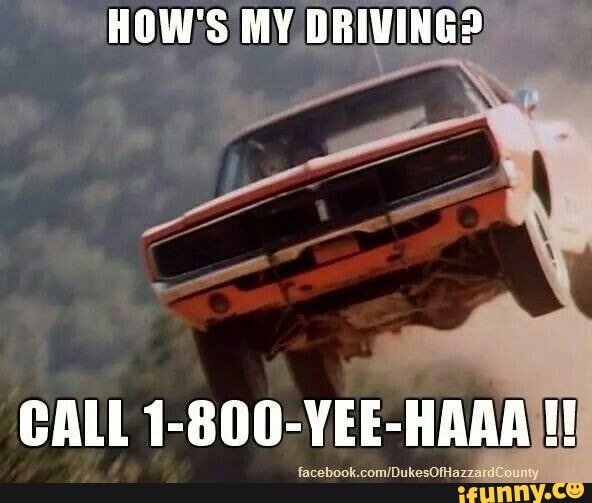 HOW'S MY DRIVING2) CALL 1-800-
a ALLEN