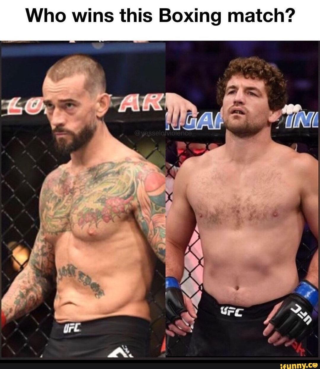 Who wins this Boxing match?
[3