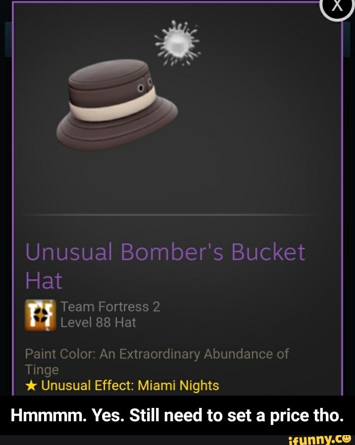 tf2 bomber's bucket hat