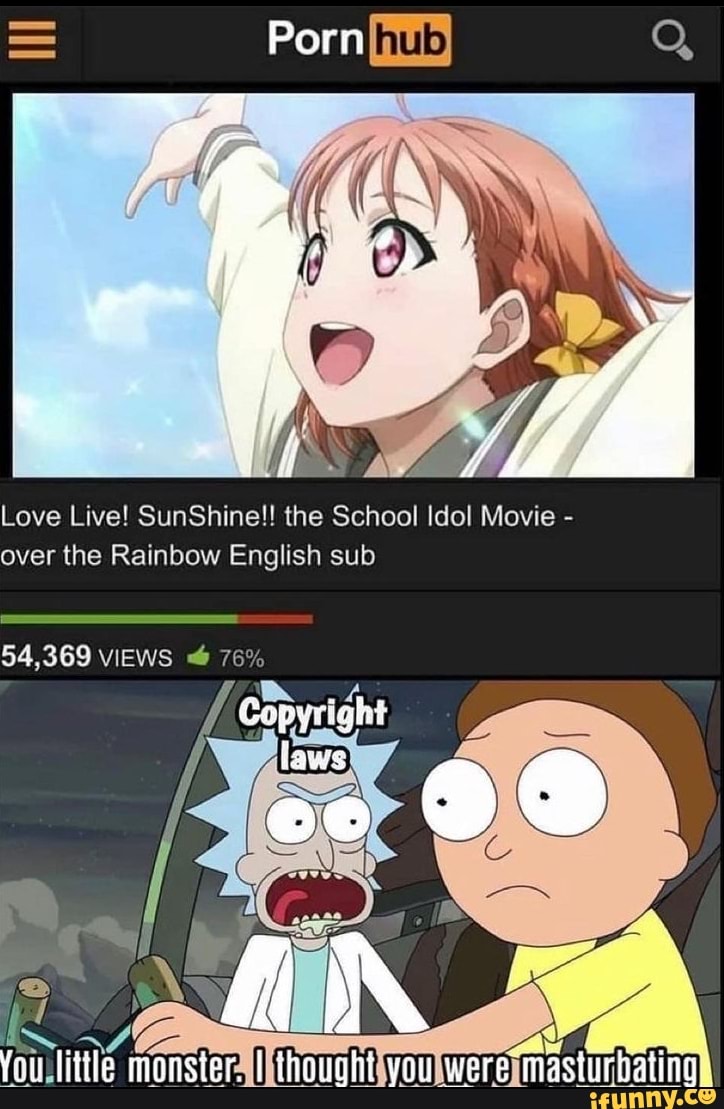 Over The Rainbow Porn - Porn EN Love Live! SunShine!! the School Idol Movie - over the Rainbow  English sub 54,369 VIEWS 76% haw You. little monster. I ihought you were  masturbating. - iFunny Brazil