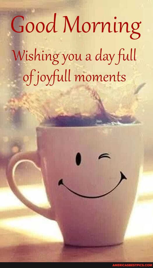 Good Morning
Wishing you a day full of joyful moments