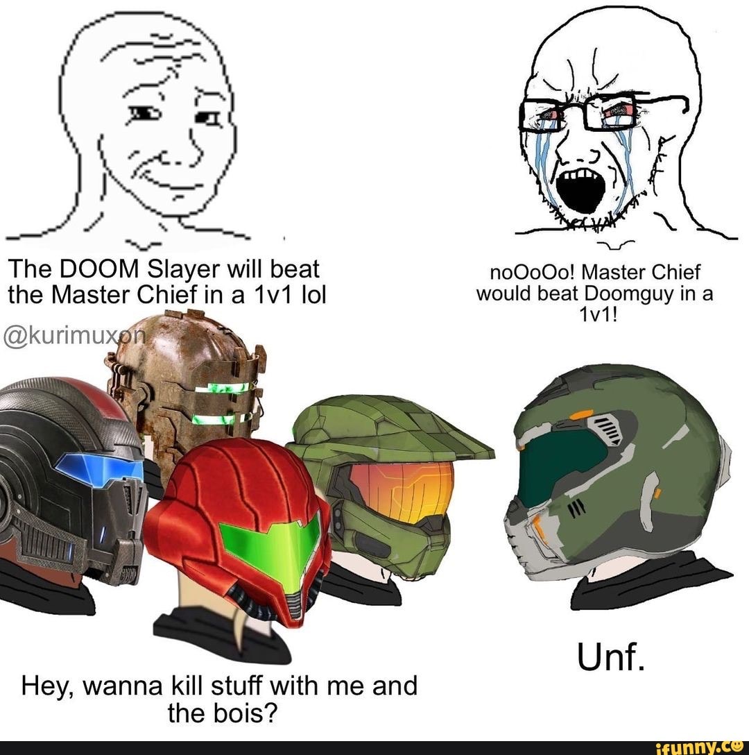 The DOOM Slayer will beat noQoOo! Master Chief the Master Chief in a ...