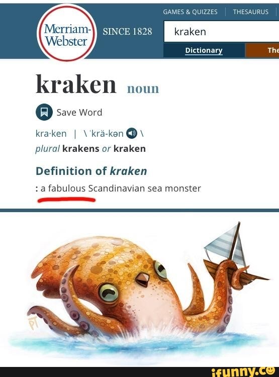 Krakens memes. Best Collection of funny Krakens pictures on iFunny