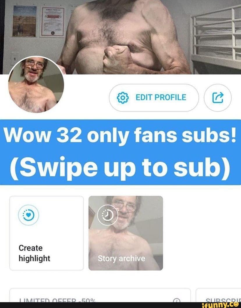 Wow 32 only fans subs!
(Swipe up to sub)
Create highlight