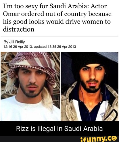 I'm too sexy for Saudi Arabia: Actor Omar ordered out of country ...