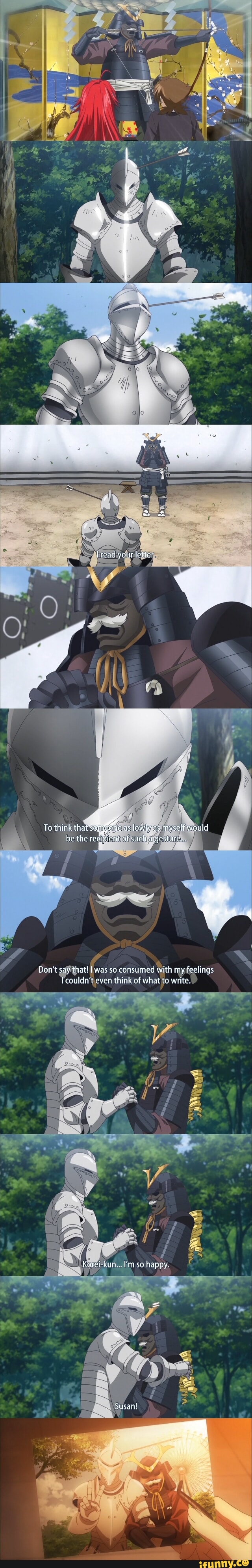 Lread your letter. To think that as iowiy as myself would be the ...