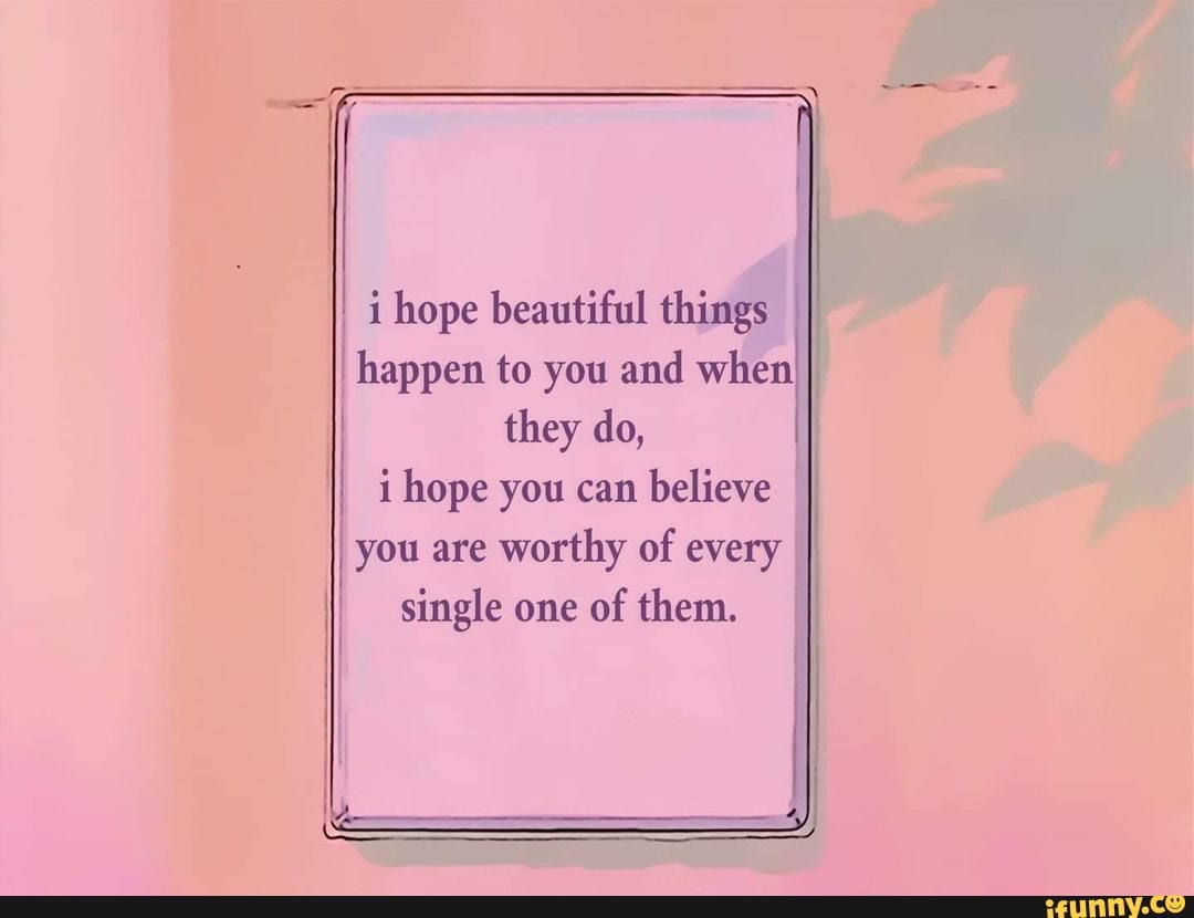 Beautiful hope