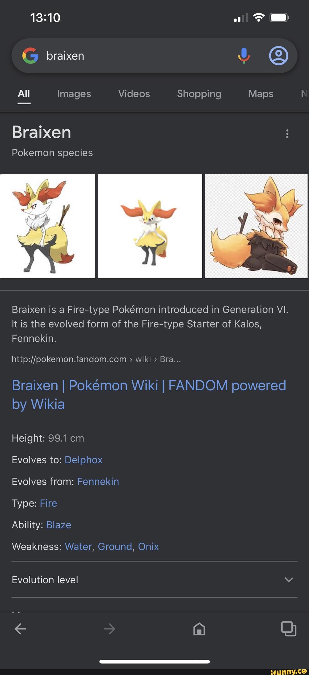 Braixen All Images Videos Shopping Maps Braixen Pokemon species Braixen is  a Fire-type Pokemon introduced