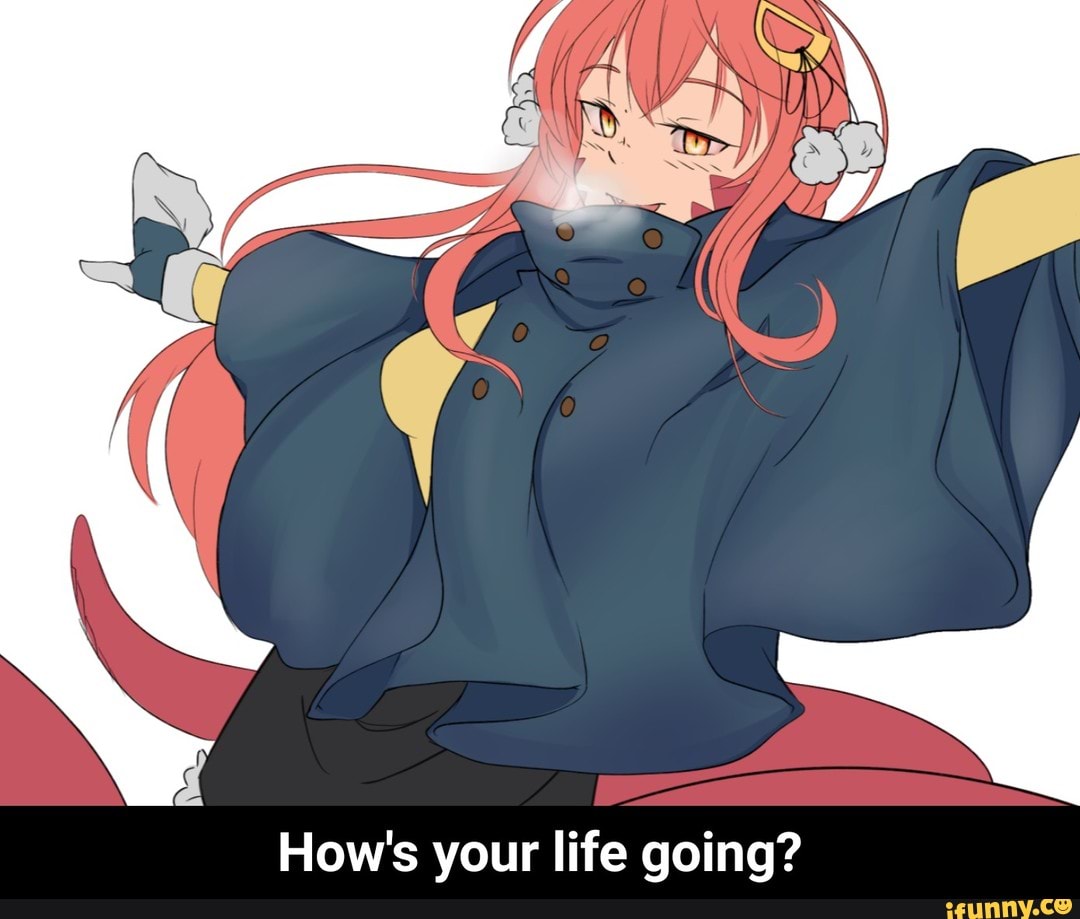 How's your life going? How's your life going? iFunny