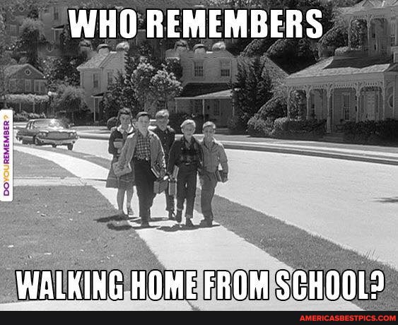 WHO REMEMBERS
WALKING HOME EROM SPHNNIA