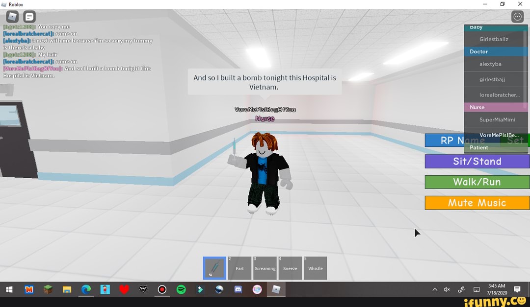 And so I built a bomb tonight this Hospital is
Vietnam.
VereMeRisiBego
Nurse
