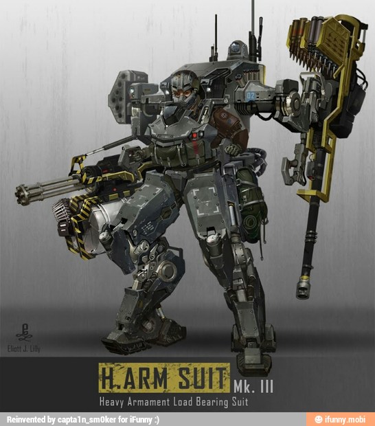 Heavy Armament Load Bearing Suit