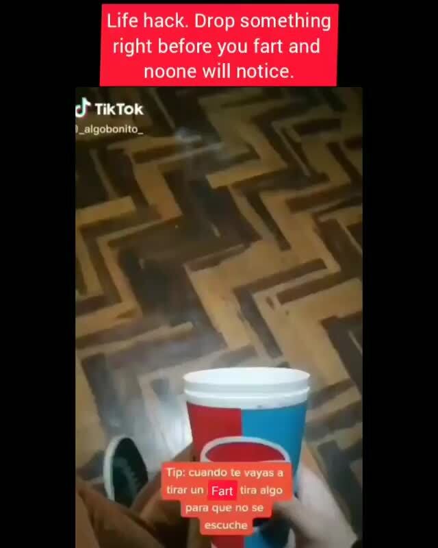 Life hack. Drop something right before you fart and noone will notice