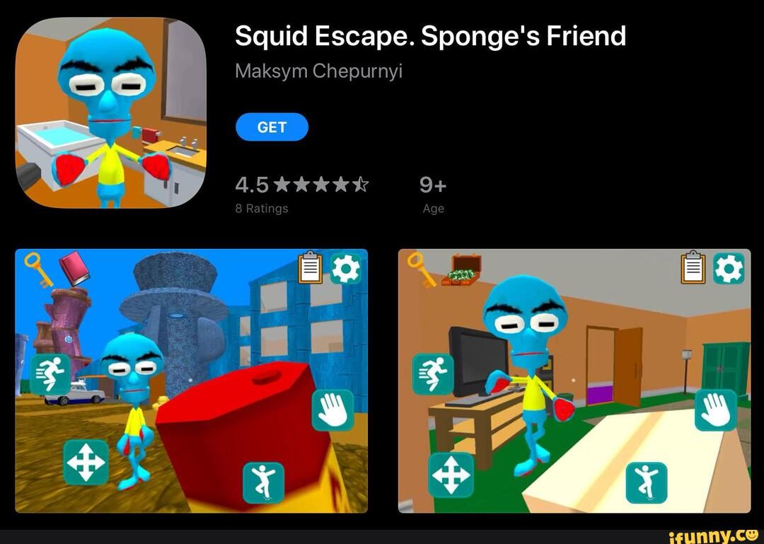 Squid Escape. Sponge's Friend
Maksym Chepurnyi
8 Ratings Age
