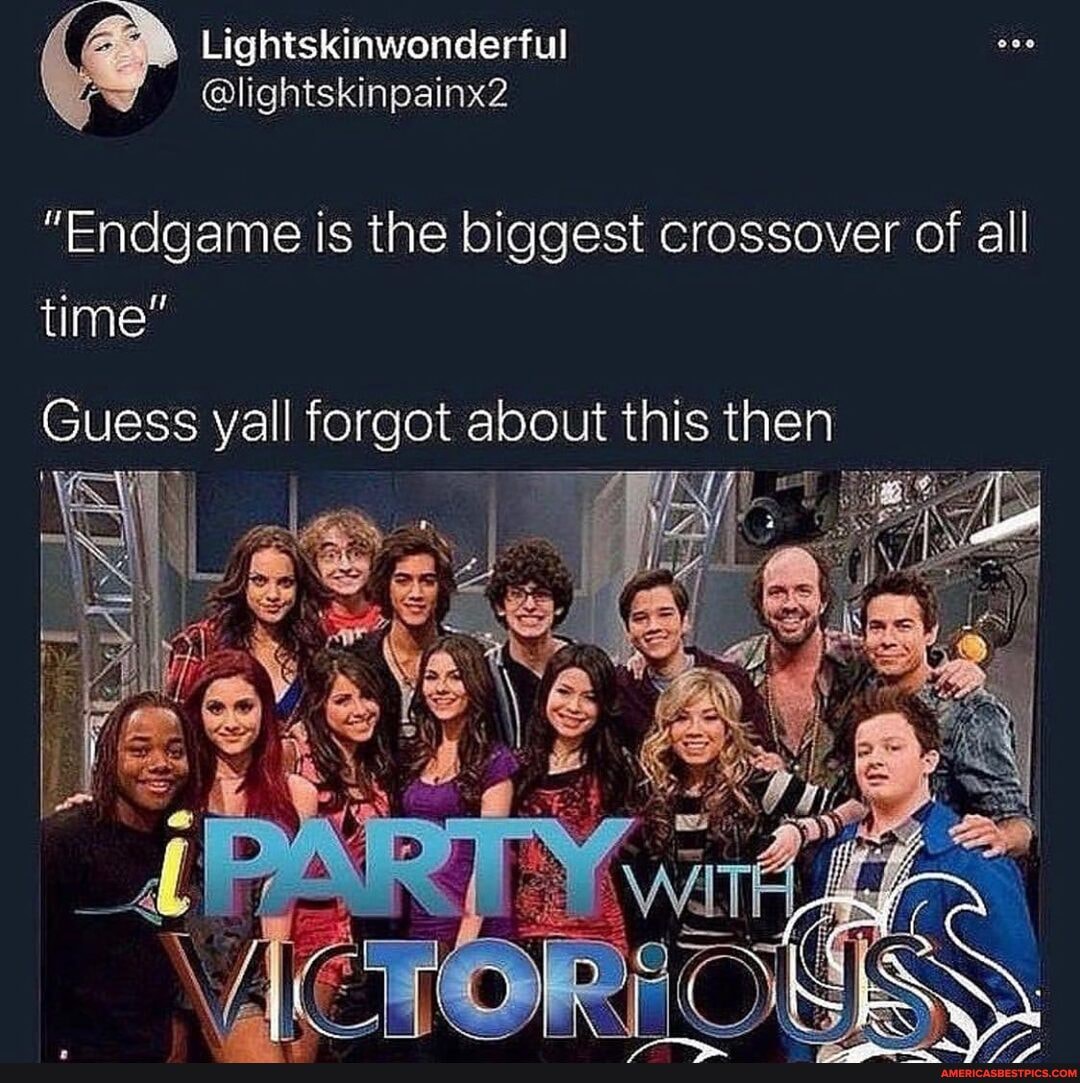 ightskinpainx2
"Endgame is the biggest crossover of all
game is the bi
End
time"
s then
forgot about thi
Guess ya