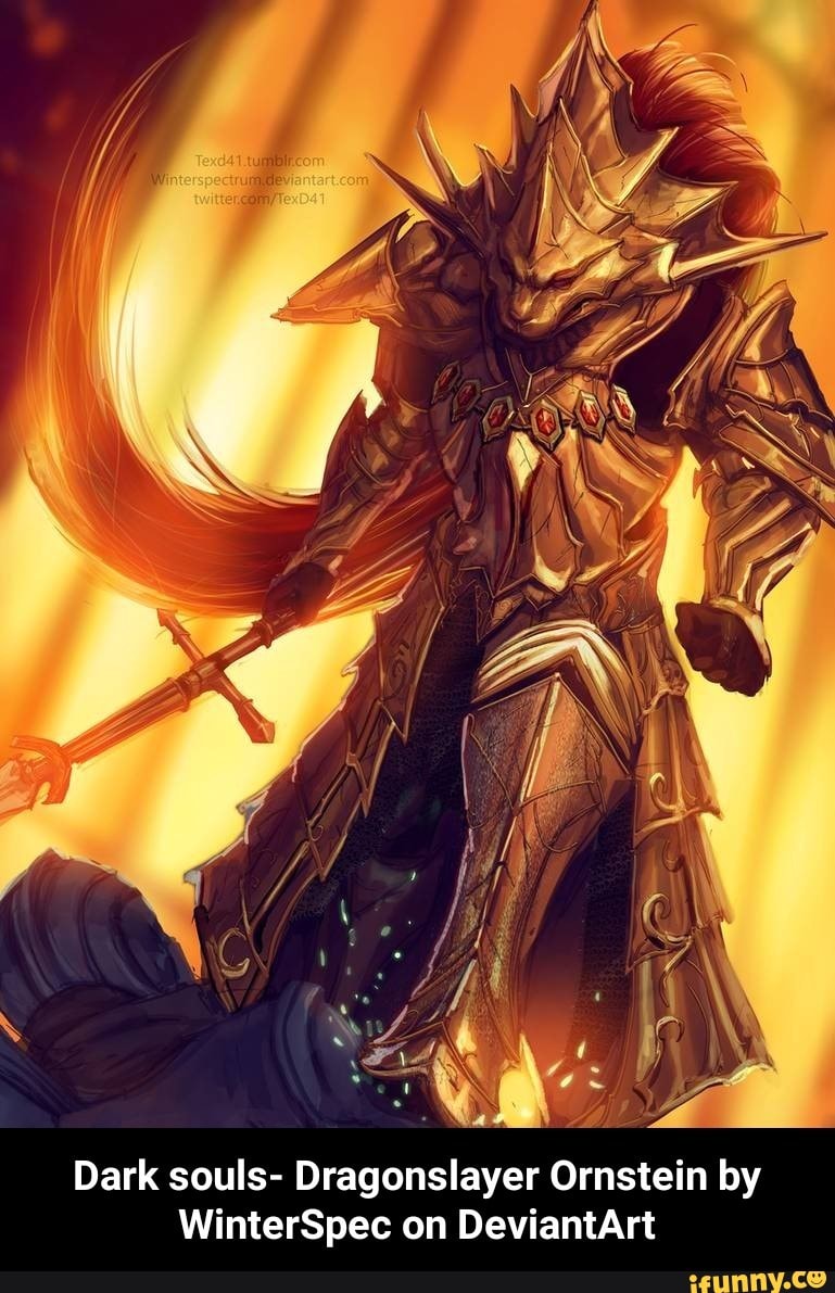 Dark souls- Dragonslayer Ornstein by WinterSpec on DeviantArt - Dark ...