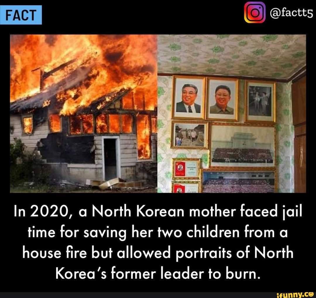 factts FACT In 2020, North Korean mother faced jail time for saving