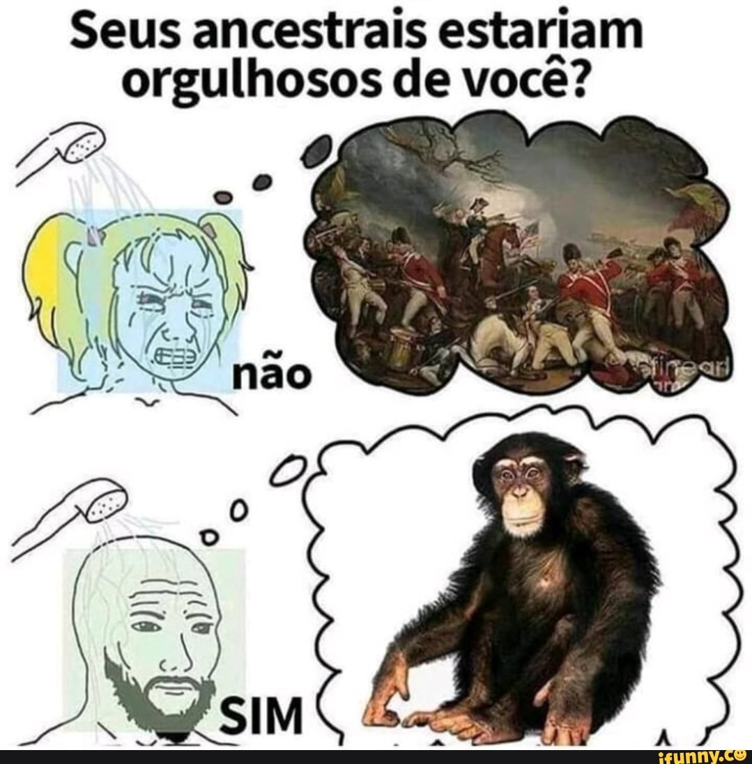 Seus ancestrais estariam orgulhosos de você?