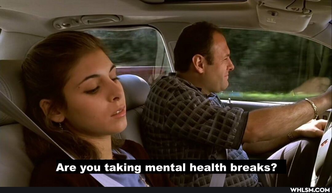 Are you taking mental health breaks?