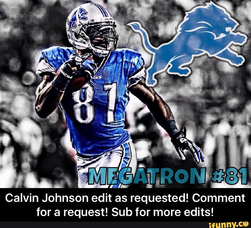  Calvin  Johnson edit as requested Comment for a request 