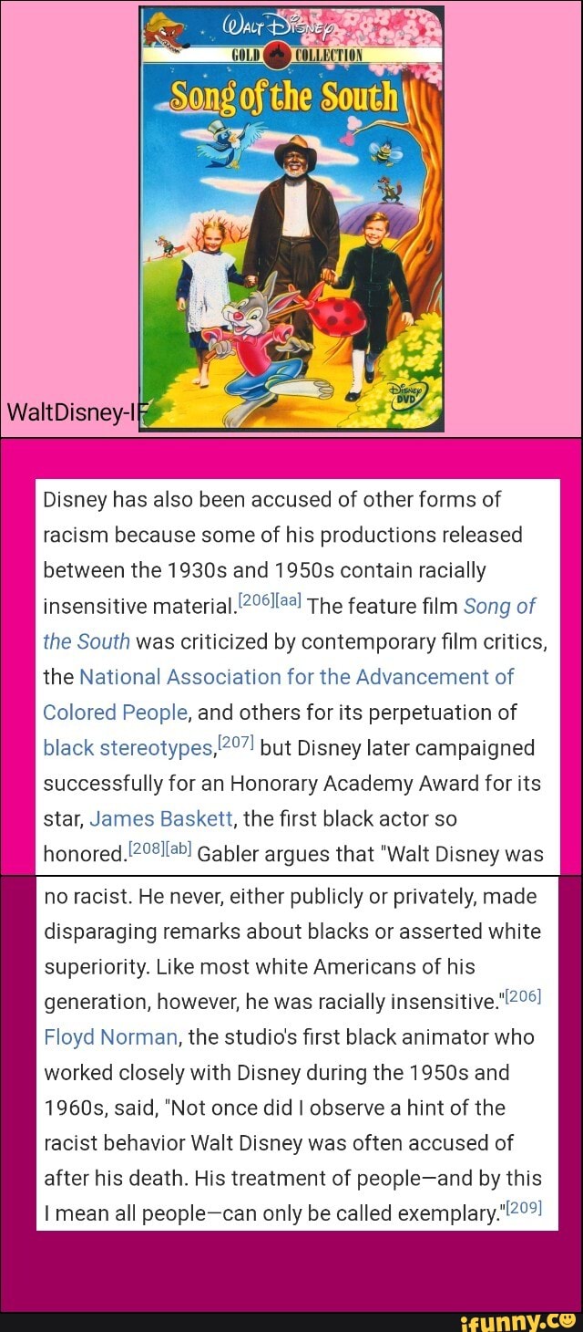 Disney Has Also Been Accused Of Other Forms Of Racism Because Some Of ...