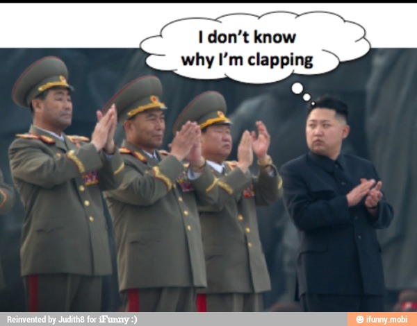 why I'm clapping