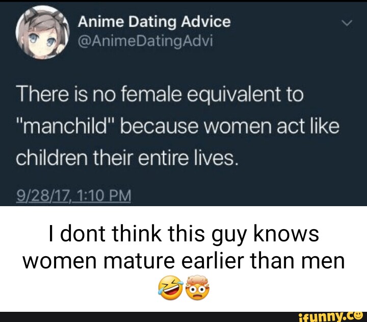 Anime Quotes Advice There is no female equivalent to 