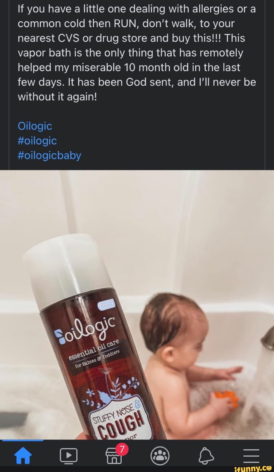 If you have a little one dealing with allergies or a common cold then