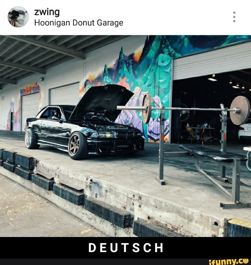 Hoonigan Donut Garage - D E U T S C H - )