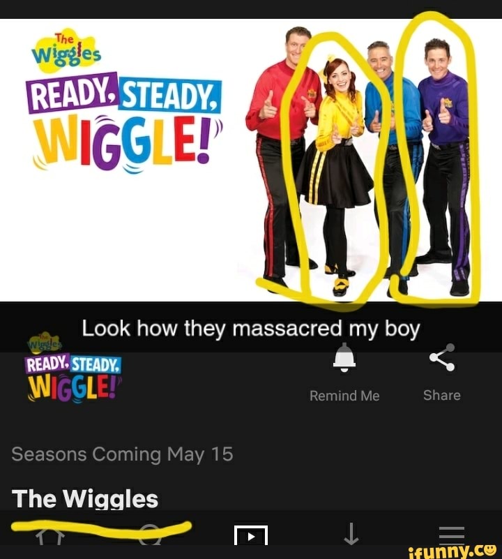 Ni
READY, STEADY,
easy
Look how they massacred my boy