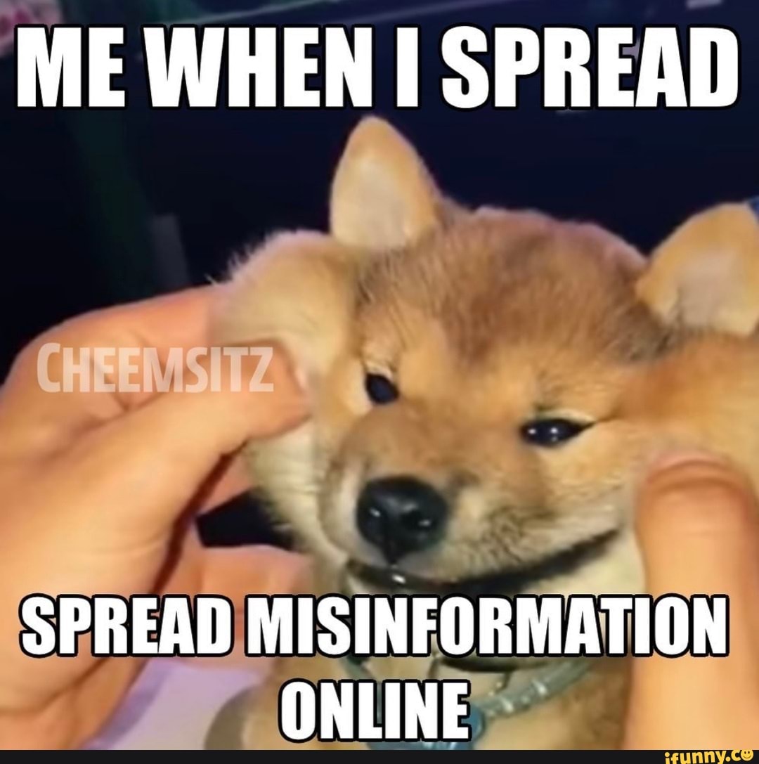 Me when. When i spread misinformation. When i intentionally spread misinformation. Crypto crash meme.