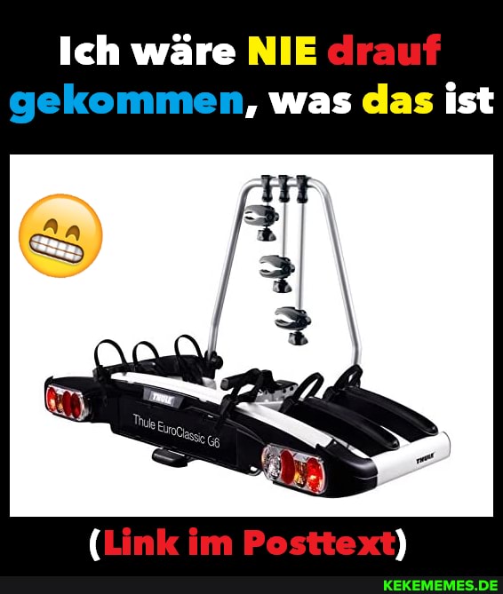 Ich wäre NIE drauf
'was das ist
im
