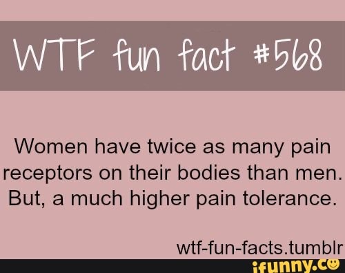 unbelievable facts about women