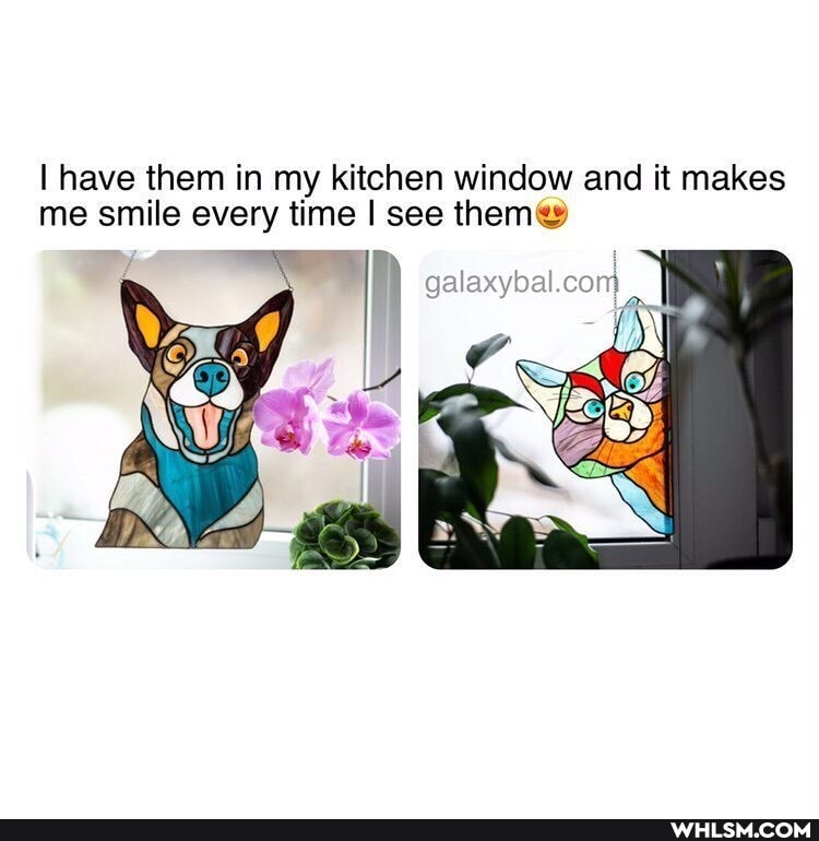 I have them in my kitchen window and it makes me smile every time I see them@
galaxybal.con}