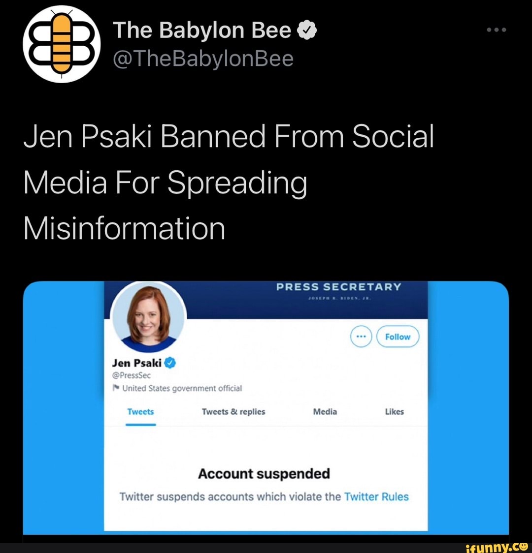 twitter suspends babylon bee