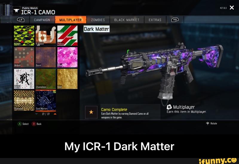 My Icr 1 Dark Matter My Icr 1 Dark Matter Ifunny