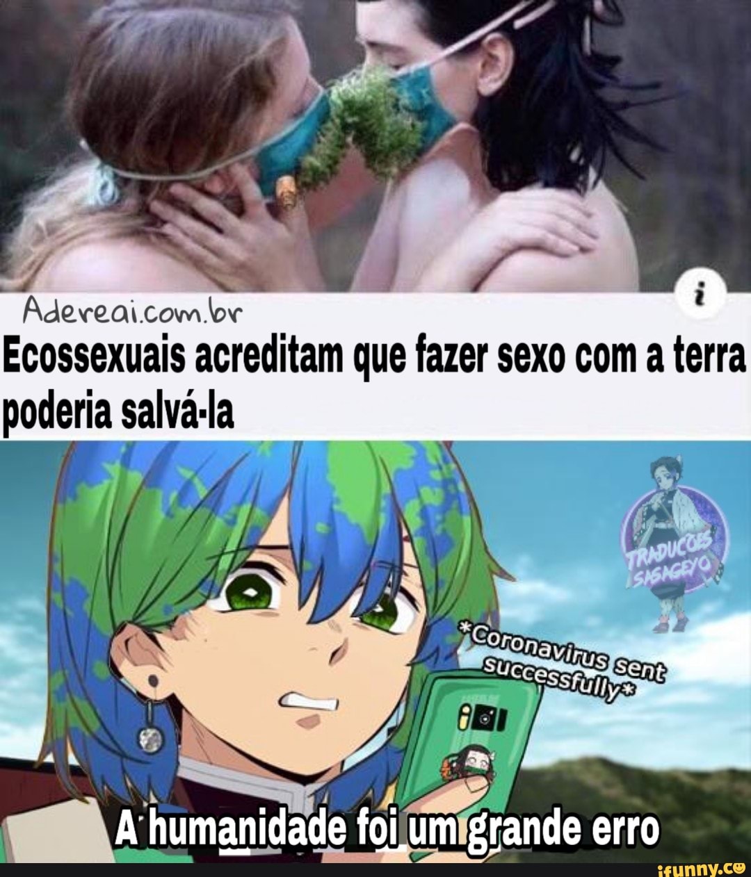q
Adereai.comlor
Ecossexuais acreditam que fazer sexo com
a terra
poderia eita la
Witten: idade foi AE erro