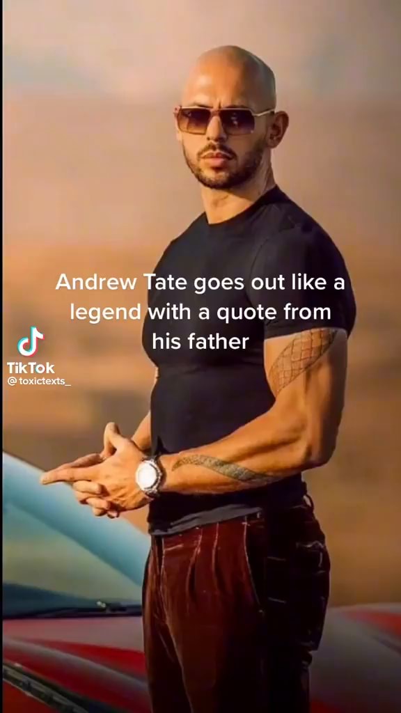 Andrew Tate's Dad Legendary Quote #andrewtate #freshandfit #fight #life  #father #shorts 