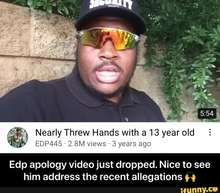 EDP445 Apologized 