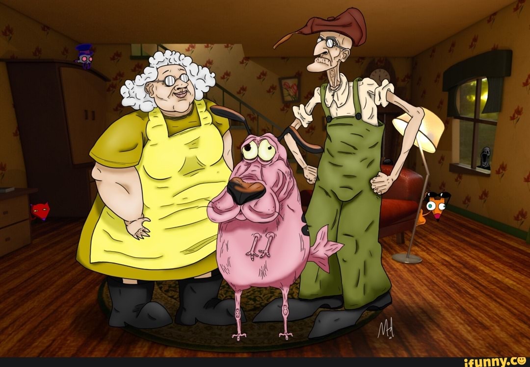weird, digitalart, crazyart, kidshow, couragethecowardlydog, cartoon, cartoonnetwork
