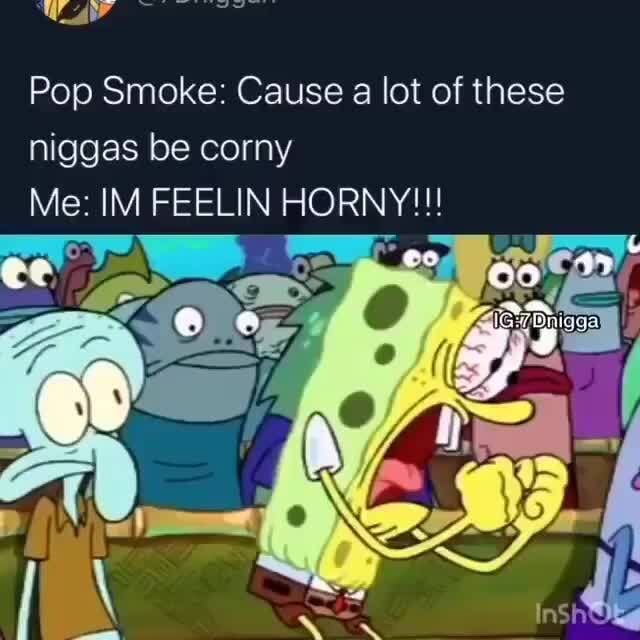 WA Pop Smoke: Cause a lot of these niggas be corny - )