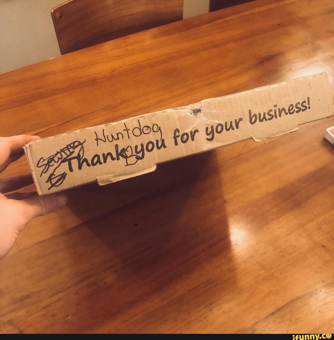 The side of the box says “hunt dog”. Interesting. iFunny