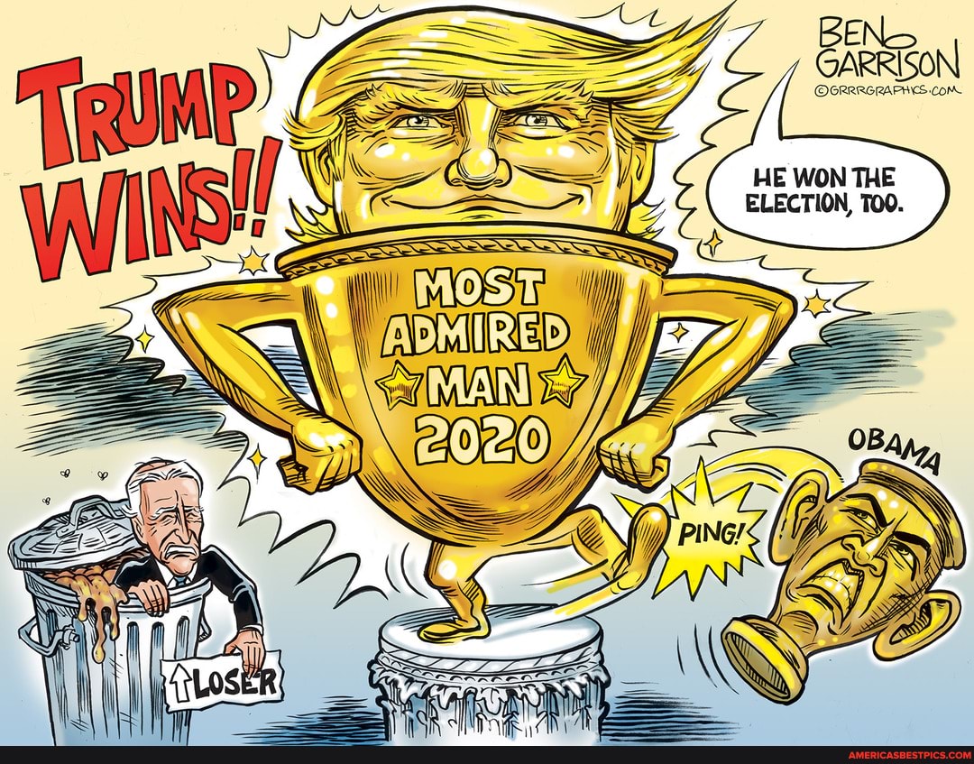 HE WON THE ELECTION, TOO.