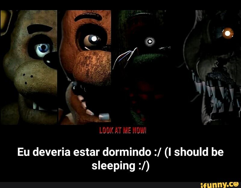 Eu deveria estar dormindo (I should be - Eu deveria estar dormindo :/ (I should be sleeping :/)