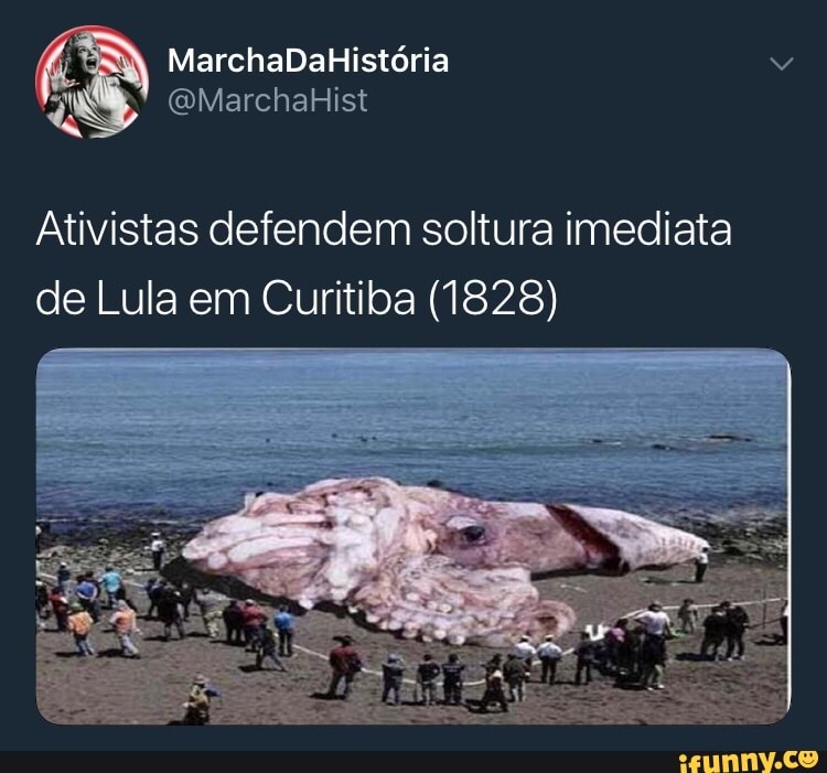 Ativistas defendem soltura imediata
de Lula em Curitiba (1828)