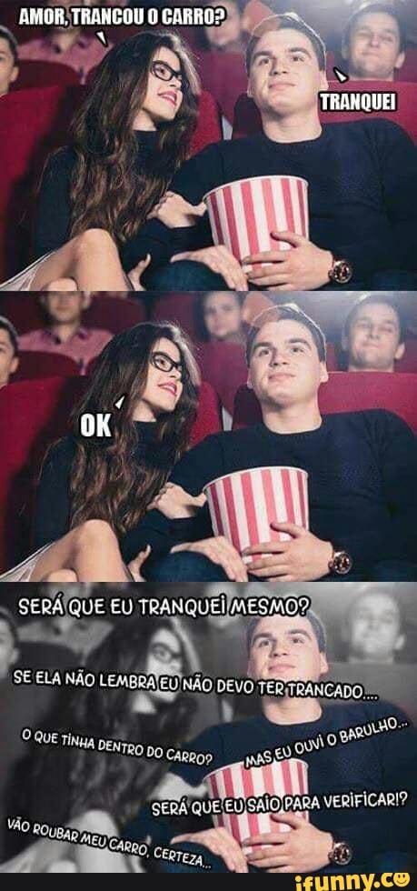 AMOR;TRANCOU O CARRO?