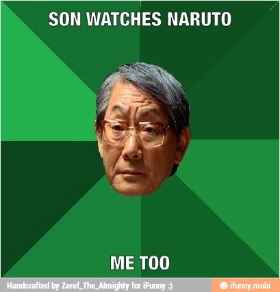 SON WATCHES NARUTO