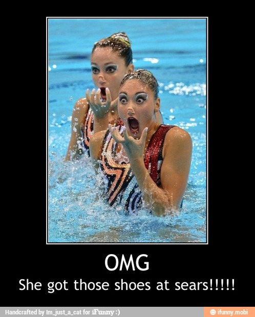 OMG - OMG
She got those shoes at sears!!!!!