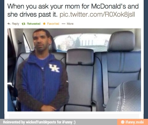 When you ask your mom for McDonald's and
she drives past it. ple twitter.com/ROXok8jsil